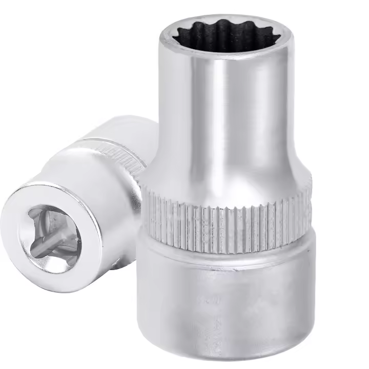 JOMAFA - Llave de vaso 1/4" corto 12 caras 6mm - 6614 - 1