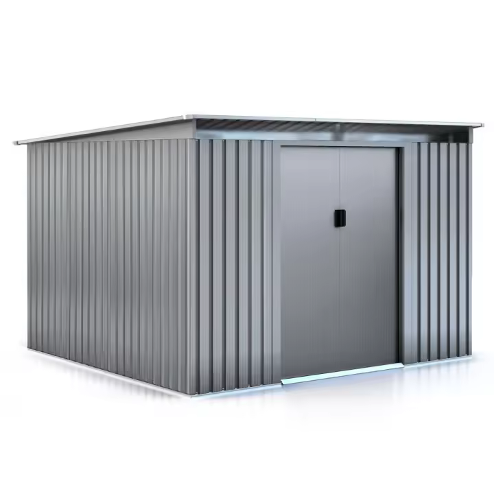 Habitat y Jardin - Caseta de jardín de metal "Texas" - 6,29 m² - 1