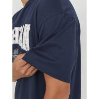 Jack & Jones Hombre camiseta de algodón Moda Casual Informal Ajuste Regular Logo estampado Primavera verano - details 4