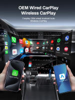 Lemorele Wireless CarPlay Adapter for Apple iPhone - Plug & Play Wireless Android Auto Dongle CarPlay Adapter - USB C/A Converts Wired to Wireless - No Latency from iOS 10+, Android 11+ to Screen - details 0