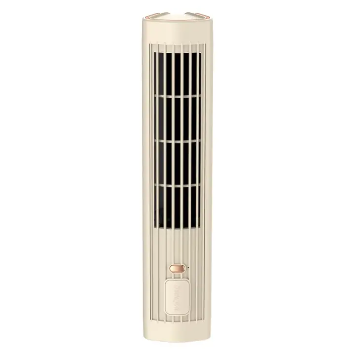 Ventilador de torre portátil de CC sin aspas de doble propósito, silencioso, con pedestal de CC, circulación de aire vertical y horizontal, para el hogar y la oficina. - 1