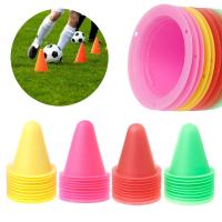 10 Pcs Marcadores De Patinaje En Ruedas Conos De Marcado Para Fútbol Equipo De Entrenamiento De Slalom Y Pila De Copa PVC - details 12