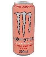 Monster Energy Ultra Peachy Keen Nacional caja 24u bebida energetica monster sin azucar sabor a melocotón, afrutado y sabroso NACIONAL 2024 - details 2