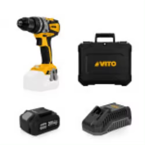 Taladro VITO brushless 20v+ 4ah + cargador 20v + caja BMC - 1