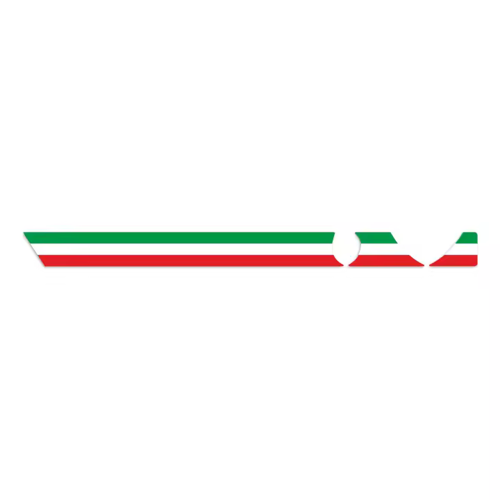 Stripes Sticker Stripes para Salpicadero Fiat 500 Abarth Tricolore Italia - 1
