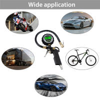 Medidor De Presión De Neumáticos Para Coche Con Inflador De Aire Adaptador EU Monitor De Inflación LCD Digital Para Motocicleta Y Bicicleta - details 7
