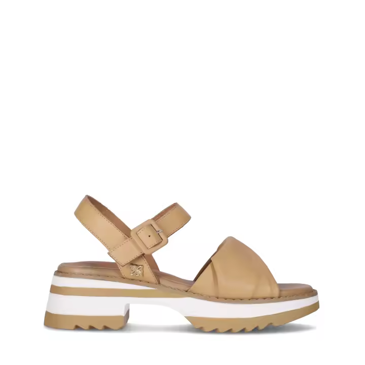 Chika10 ReNature RE PEREGIL 05 Sandalia de Tacón Beig/Beige - 1