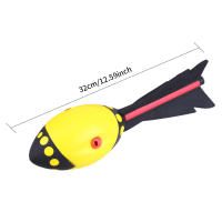 1Pc Torpedo De Javelina Para Deportes De Entrenamiento De Atletismo Equipo Suave Con Silbato Material EVA Para Competencias Y Entrenamiento - details 4