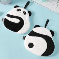 Toalla De Mano Lindo Oso Panda Cartoon Absorbente Suave Chic Para Cocina Baño Toalla De Limpieza Colgante Microfibra Técnica Combed - details 0