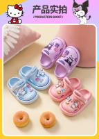 Zapatillas De Lona Sanrio Para Niños Y Niñas Antideslizantes Con Suela Suave Zapatos Casuales Para El Hogar Dibujos Animados Lindos Tallas Desde 13cm Hasta 20cm - details 15