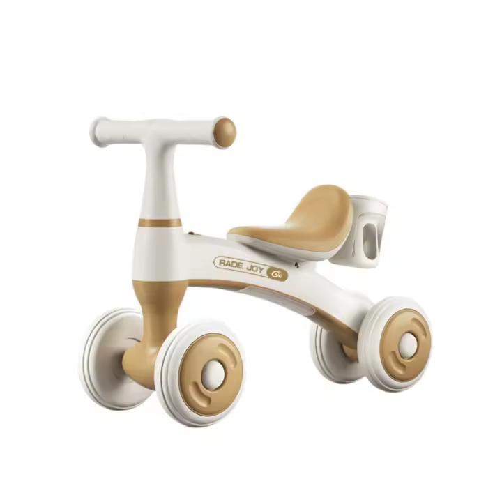 Bicicleta de Equilibrio para Niños 1-3-6 Años - Correpasillos sin Pedales con 4 Ruedas - 1