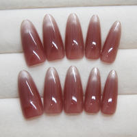 Uñas Postizas De Almendra 30 Piezas Color Sólido Con Pegamento Y Linterna Para Uñas Set De Dibujar Uñas Postizas Fáciles De Usar - details 2
