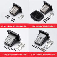 Soporte De Conector De Panel 1/2Pcs 2Pin Para Carga De Batería 50A 120A 175A Montaje En Línea Cubierta De Panel De Conector - details 1