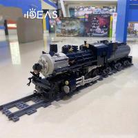 Bloques De Construcción Creativos De Tren De Vapor Serie Para Niños Modelo DIY Ideal Para Regalo Navideño De Ciudad - details 12