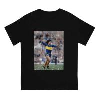 Camiseta De Hombre Boca Juniors Con Diseño De Maradona Camiseta Corta De Algodón Para Verano Estilo Casual Ganador De Eldorado - details 1