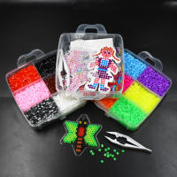 Juego De Puzle 3D Cartoon Hama Beads Set De 9000 Piezas Tamaño 5mm DIY Toy Para Niños Y Adultos Interés Por La Ciencia - details 16