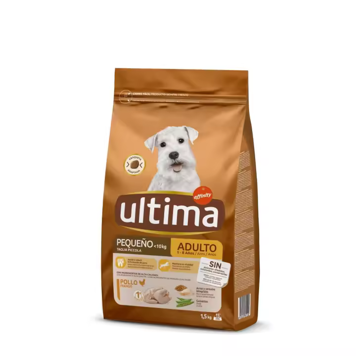 AFFINITY ULTIMA DOG ADULTO MINI POLLO 1,5KG - 1