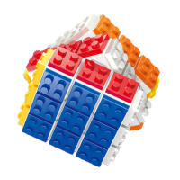 Cubo Mágico Desmontable 3x3x3 Bloques De Construcción Educativos Juguetes Regalos DIY Cubo Magico Para Adultos - details 4