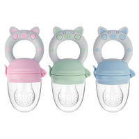 TYRY.HU 4pcs/set Almohadillas De Comida Para Frutas Y Verduras De Silicona Para Bebés Y Niños De 6 a 36 Meses BPA Free Pacificador De Mordedura Y Alimentación - details 7