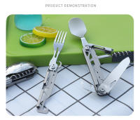 Cuchutlería Plegable Para Camping Multifuncional Portátil Incluye Cuchillo Cucharita Cuchara Abrebotellas Y Abrecajas Equipamiento Para Picnic - details 19