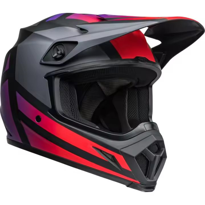 Casco BELL MX-9 Mips - Alter Ego Gloss Matte Black/Red talla S - 1