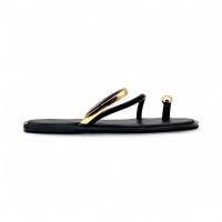Calzados soraia, Sandalias Planas de Mujer con anillo dorado y Detalles Metálicos, Estilo Minimalista con Tira Dedo, Diseño Elegante para Verano, Perfectas para Playa, Paseos o Eventos Casuales ✅ Entrega 24/72h a España (península) Playa Metal Playa Playa - details 9