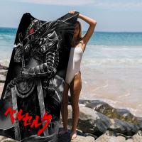 Toalla De Playa Berserk Anime Japonés Absorbente Y Suave Para Niños Regalo Ideal Para Viajes Camping Gimnasio Tamaño 30x60 Cm - details 6