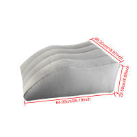 Almohada Inflable Portátil Para Viajes Y Camping Soporte De Rodilla Y Pie Elevación De Pierna Almohada De Poliuretano Rectangular Para Cuerpo - details 2