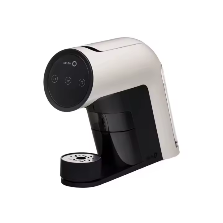 Delta Q - Modelo IconiQ - Cafetera para Cápsulas Delta Q Compacta, Versátil y Minimalista - Pantalla Táctil - Depósito para 10 Cápsulas - Fácil de Usar - 1