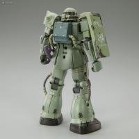 Modelo De Armadura Zaku Ms-06f Battle Damaged 1/144 Weimei WM Hg Figura De Acción De Plástico Para Juegos Y Coleccionistas - details 2