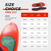 Plantilla de soporte de arco Poron con absorción de impactos para pies planos, almohadilla para zapatos, alivio del dolor de talón, talla 35-48 - details 8