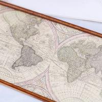 Miniatura De Mapa Del Mundo Para Casa De Muñecas Accesorios De Simulación De Muebles 1/12 Decoración De Casa De Muñecas Juguete Educativo Para Adolescentes - details 2