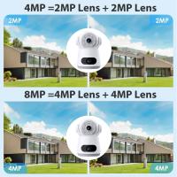 Cámara Interior 8MP Con Vigilancia De Tarjeta SIM 4G Intercomunicador De Voz Bidireccional Seguimiento Automático De Cuerpo Visión Nocturna En Color Para Seguridad Doméstica - details 3