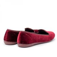 VULLADI 5403-032 Zapatillas de lona mujer 30380 XL COPETE TERCIOPELO BURDEOS - details 1