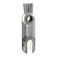 Cepillo De Limpieza Multifuncional 3-en-1 Para Botellas Y Copos Cepillo De Silicona U-Shaped Para Profundidades Y Rincones Verde Gris Azul - details 7