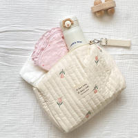 New Mommy Bag Cute Print Embroidery Mommy Bag Zipper Newborn Baby Diaper Bag Nappy Pouch Travel Stroller Storage Bags - details 6