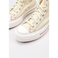Converse CHUCK TAYLOR ALL STAR LIFT PLATFORM CONTRAST STITCHING Deportivas Con Plataforma Mujer Beige - details 1