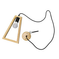 SpazioLuzio - Lámpara en Madera portabombilla E27 - details 2