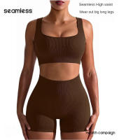 Shorts De Yoga Para Mujer Verano Cintura Alta Terciopelados Fitness Pantalones De Deporte Exterior Terciopelados Estilo Three-point - details 5