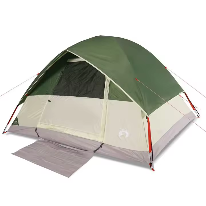vidaXL Tienda de campaña familiar iglú 6 personas impermeable Color Azul,  Verde,  Gris y naranja y mas - 1