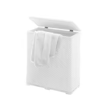 GEDY 20380200300 Cesto Contenedor Ambrogio Blanco - 1