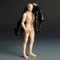 Figura De Acción Coleccionable PVC Gris Body Kun / Body Chan Alta Calidad Con Poses Juguetes Para Adultos Recomendado Para 14+ - details 26