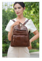 Mochila para mujer, nueva, estilo coreano, versátil, de un solo hombro, bandolera de cuero suave, mochila para mujer - details 15