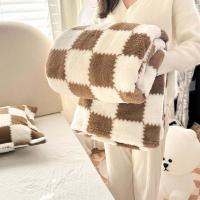 Manta De Flannel Panda Blanca Para Café Suave Y Cómoda Adecuada Para Sofa Cama Oficina Tamaño Adulto Uso En Picnics Y Viajes - details 1