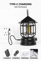 Lámpara De Camping Recargable USB Portátil Con Carga Solar Luz De Tenda Ajustable Sin Dimensión 3000-5000K Hecho De Aluminio - details 11