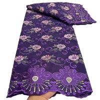 Lace Voile Suizo En Venta Por Mayor Calidad Superior Para Vestidos De Boda Y Fiestas Cotton Bordado Africano Fabric 2024 - details 6