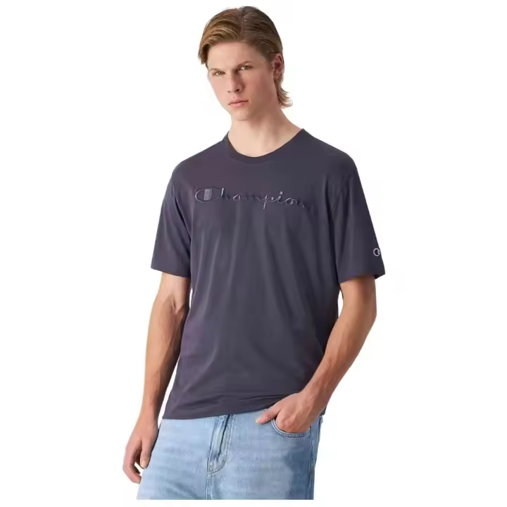 Camiseta de Manga Corta Champion  para hombre en color negro - 1