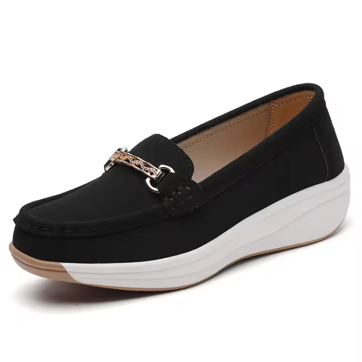 Zapatillas De Mujer 2025 Moda Elegante Y Casual Zapatos Planos Con Bajo Talón Sandalias Para Damas Comodidad Y Estilo En Verano - 1