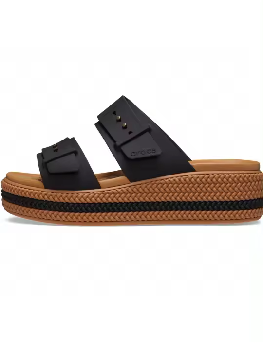 Brooklyn Woven Buckle W de Crocs, comodidad y estilo en cada paso. Diseño ergonómico, ideal para el día a día y actividades al aire libre. - 1