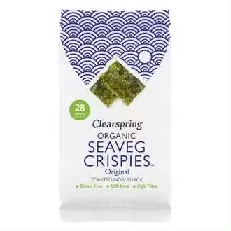 Clearspring Snack Algas Nori Tostada Bio 4G - 1